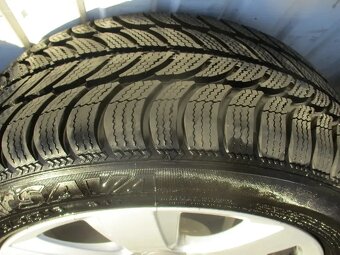 ALU kola AUDI 7,5X16ET45 a zimní pneu SAVA - 4