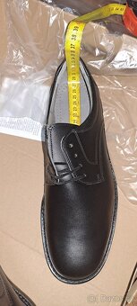 Prodám pánské kožené společenské polobotky PRABOS - 4