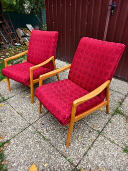 Retro křesla Ton v krásném stavu_cena za kus - 4