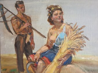 OBRAZ ŽNĚ - FRANTIŠEK HOPLÍČEK - 4