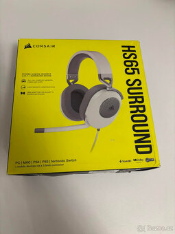 Corsair HS65 Surround White - 4