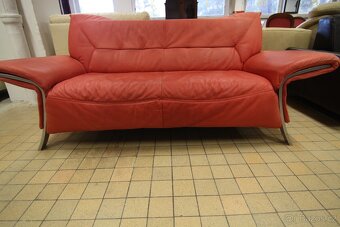 Designová pohovka + křesko, - 4