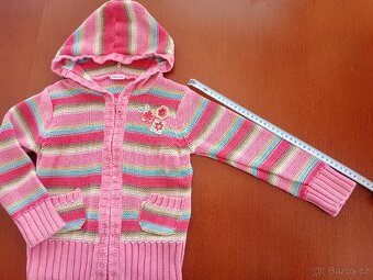Dívčí svetr na zip - 4-5 let - 4