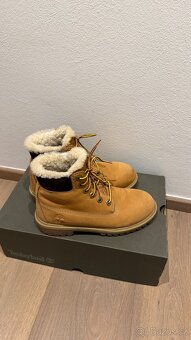 Zimní kožené boty Timberland - 4