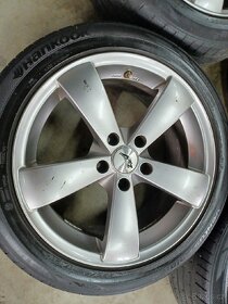 Alu kola AEZ germany 5x112 r17 s letní pneu - 4