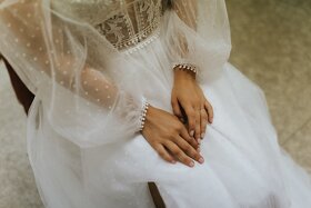 Boho svatební šaty - 4