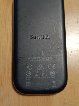 1TB SSD USB-C externy disk SanDisk Portable, SLEVA 40% - 4