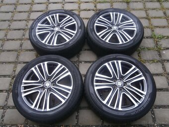 LETNÍ ALU KOLA 5 X 112 205 55 17 ORIGINÁL SEAT - 4