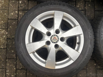 Alu kola 16" s pneu 205/55 R16 - Mercedes - 4