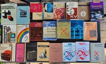 Knihy-radioelektronika a různá odborná literatura - 4