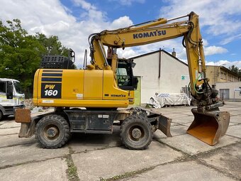 Kolové rypadlo KOMATSU PW 160-11 - 4