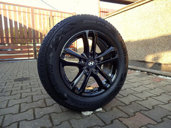 NOVÁ ZIMNÍ ALU HYUNDAI, KIA 17" 5x114,3 pneu 215/65R17 Kumh - 4
