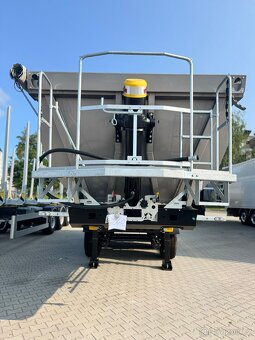 Železný,sklopný návěs,sklápěcí,sklopka HARDOX 28m3 REISCH - 4