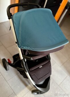 Prodám Kočárek Thule Spring+fusak+stříška - 4
