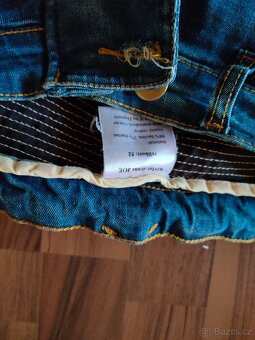 Moto jeans pánské modré - 4