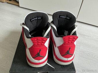 Air Jordan 4 Retro Red Cement (45) - 4