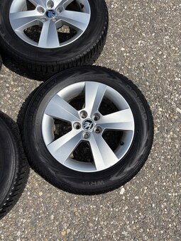 Zimní sada Fabia 3 Rapid 185/65 R15 - 4