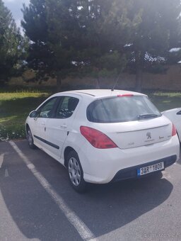 Peugeot 308, 1.4, bílé, 2013, rozbitý motor, STK 2027 - 4