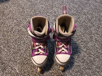 Dívčí brusle 2 v 1 Worker vel. 33-36 - 4