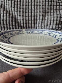 6x retro dezertní talíř Original Design Vier Jahreszeiten - 4