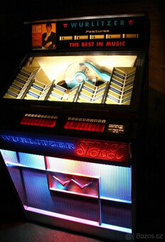 Hudební skříňka Wurlitzer ELVIS Jukebox z roku 1961, USA - 4