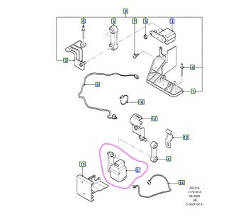 Nový přední snímač naklápění světel Ford Mondeo 2000-2007 - 4