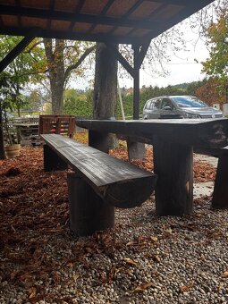 Masivní zahradní komplet - 4