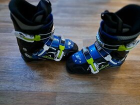 Prodám dětské lyže Head délka 107 a lyžáky Nordica 220-235 - 4