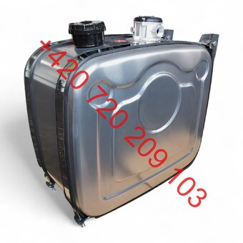 Olejová nádrž boční 60–230 l, hliník – víčko, filtr, držáky - 4