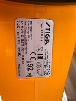 Sekačka AKU strunová STIGA - 4