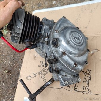 ČZ 98 motor - 4