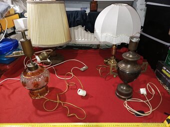 Lampy na svícení 4 ks + 1 stínidlo není vyfocené - 4