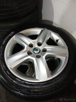 SADA LETNÍCH KOL ORIGINÁL ŠKODA R16 3U0601025G - 4