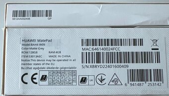 Huawei MatePad 10.4 (2022), 4 GB / 128 GB + klávesnice, pero - 4