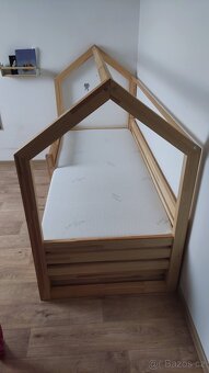 Domečková postel Elis Design s přistýlkou - komplet - 4