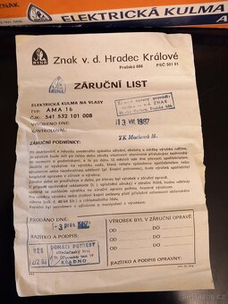 Prodám kulmu AMA16, z roku 1986. - 4