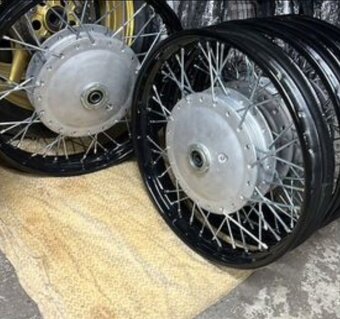 Pneu 3.75-19 i-40 duše pásek pod duši dráty Ural M72 K750 - 4