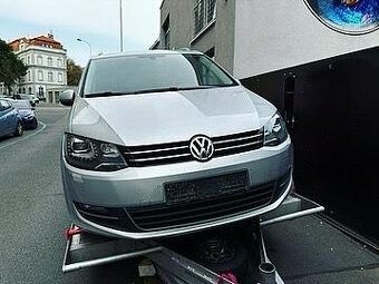 Vůz na náhradní díly VW Sharan 7N r.v. 2012 CFGB NGJ LA7W - 4