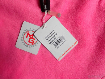 Růžová fleece mikina Skiweer Marc Girardelli v.104 nová - 4