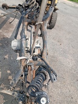 PEUGEOT 4007, CITROEN C-CROSSER ZADNÍ NÁPRAVA S BEZ REZU - 4