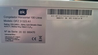 Mrazák pultový 100L - 4