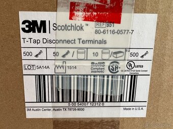 Rychlosvorky 3M Scotchlok 951 T‑Tap (8 balení x 50 ks) - 4