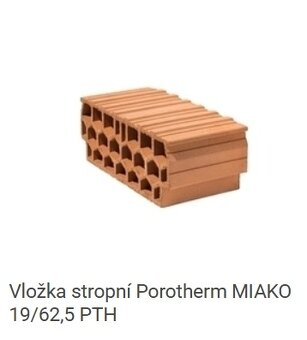 Miako vložky Porotherm - 4