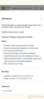 Kempinkové lehátko - 4