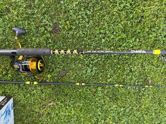 Sumcový prut BLACK CAT PASSION 250 cm 400g + SOVEREIGN 8000 - 4