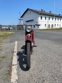Jawa 555 – pařez, originál, veterán, pojízdná - 4
