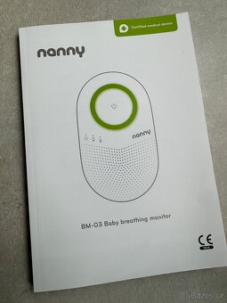 Nový a nepoužitý monitor dechu Nanny BM-03 - 4