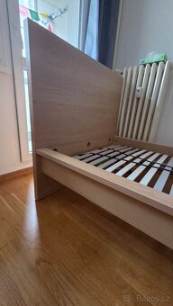 Postel jednolůžko malm - 4