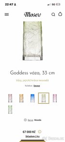 Goddess váza Mosser - 4
