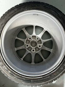 ORIGINÁLNÍ alu kola BBS - Porsche 17" 5x130 + zimní pneu - 4
